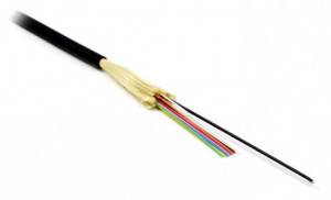Оптоволоконный кабель Hyperline FO-DT-IN/OUT-62-4-LSZH-BK