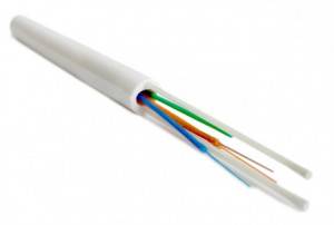 Оптоволоконный кабель Hyperline FO-DPE-IN-9S-24-LSZH-WH
