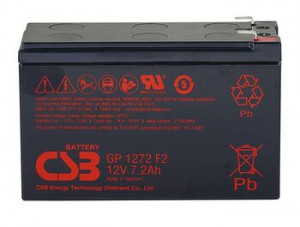 Аккумуляторная батарея общего применения CSB GP1272 F2 CSB 12В 7.2 Ач