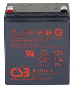 Аккумуляторная батарея общего применения CSB HR1221W CSB 12В 5.2 Ач
