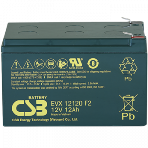 Аккумуляторная батарея общего применения CSB EVX12120 F2 CSB 12В 12 Ач