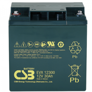Аккумуляторная батарея общего применения CSB EVX12300 CSB 12В 30 Ач