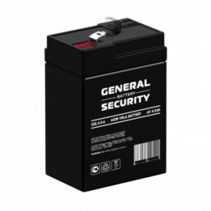 Аккумуляторная батарея общего применения General Security GSL4.5-6 6В 4.5 Ач