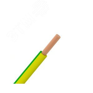 Провод гибкий ПУГВ нг(А)-LS 0,75 Ореол 2054339 Желто-зеленый