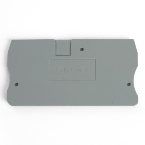 LD560-1-25 Торцевая заглушка для ЗНИ LD552 2,5 мм² (JXB 2,5), серый STEKKER 39983