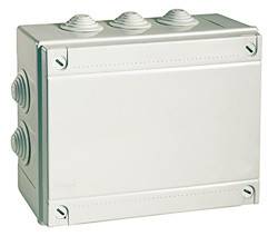 DKC / ДКС 54200 Коробка ответвит. с кабельными вводами, IP55, 240х190х90мм ( 10 вводов)