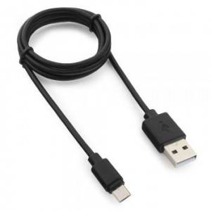 Кабель USB 2.0 Cablexpert CC-mUSB2-AMBM-1M, AM/microBM 5P, 1м, черный, пакет