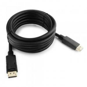 Кабель DisplayPort Cablexpert CC-DP-10, 3м, 20M/20M, черный, экран, пакет