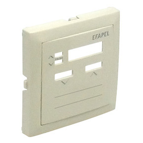 Efapel 90312 TMF Лицевая панель для контроллера локального управления жалюзи, бежевая