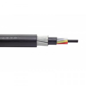 Кабель волоконно-оптический Eurolan L04-FG Loose tube,  144хОВ, OS2 9/125, LSZH (нг(A)-HFLTx), Ø 17,6мм, универсальный, бронированный, цвет: чёрный