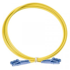 Коммутационный шнур оптический Eurolan Tight Buffer, Duplex LC/LC, OS2 9/125, LSZH (нг(A)-HFLTx), 1м, цвет: жёлтый, (41F-S2-LC-LC-01)
