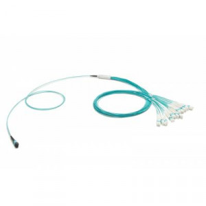 Сборка кабельная Eurolan разветвительная, MTP/LC, OM3 50/125, LSZH (нг(A)-HFLTx), Ø 3,6мм, 50м, цвет: бирюзовый, (43H-30-24-M2-LC-050-0E-M-10)