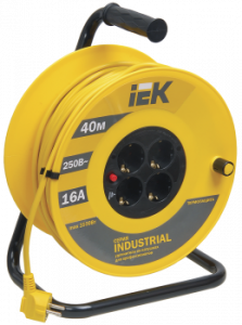 IEK WKP15-16-04-40 Удлинитель на кат. 4х40м УК40 с термозащ. 3х1.5 