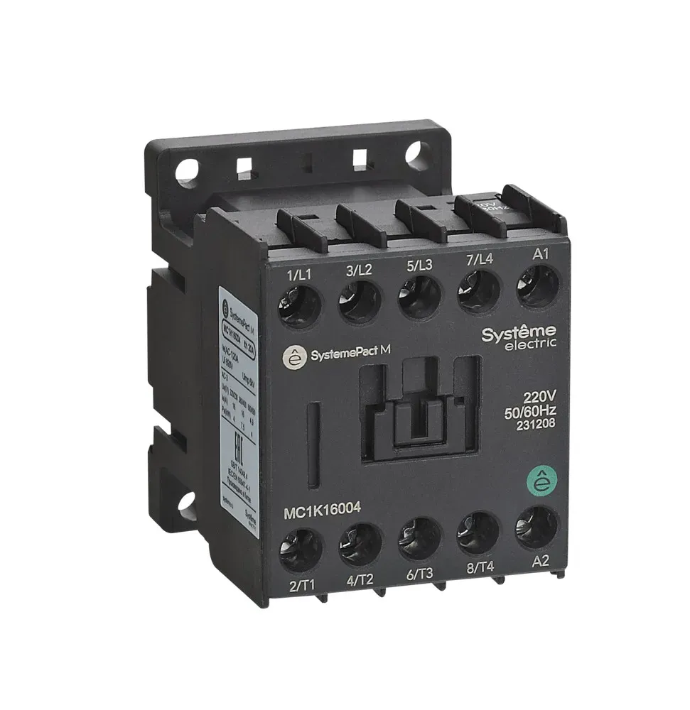 Контактор MC1K 4P(4НО) 6A AC380V 50/60Hz