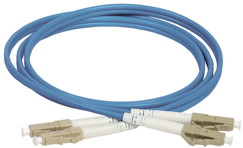 Патч-корд оптический 50/125 (OM4) LC/UPC-LC/UPC (Duplex) 15м