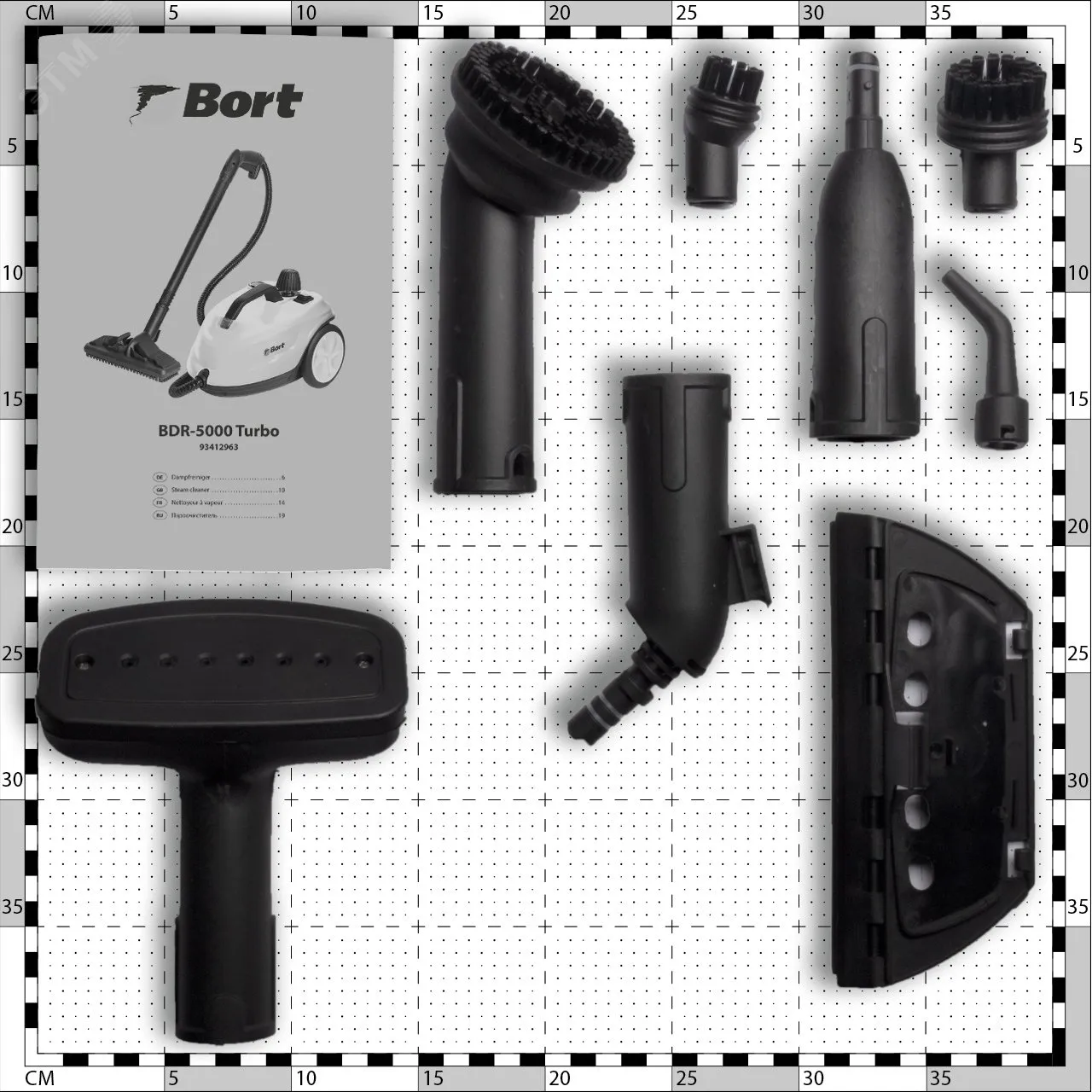 Пароочиститель BORT BDR-5000 Turbo