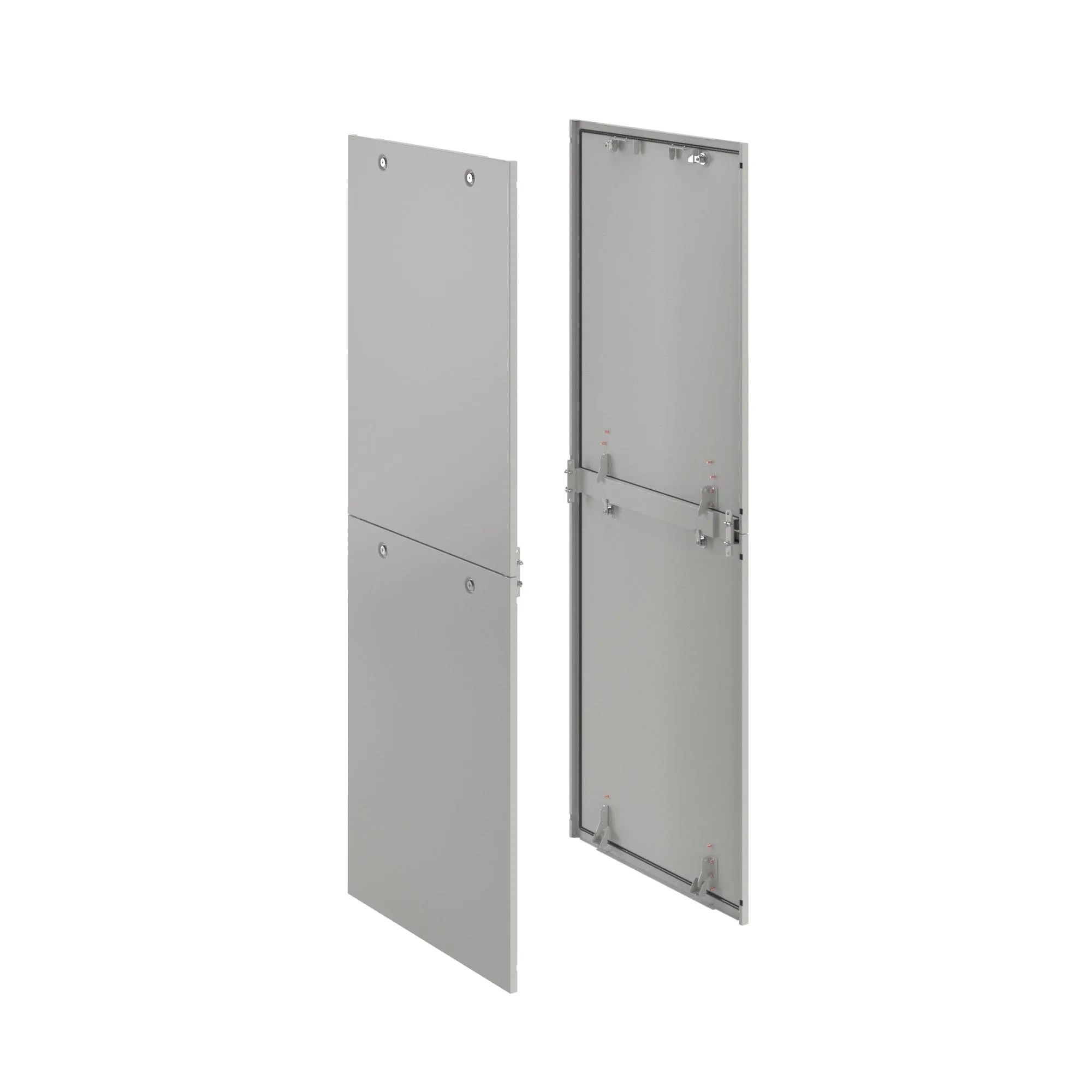Панель боковая двухсекционная. для IT-CQE. 2 шт. 2200x600 RAL7035