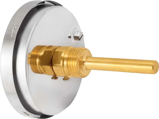 Термометр биметаллический осевой БТ-41.211 -40-60C1/2' 100 кл.1.5