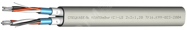 Кабель КПАПЭфВнг(С)-LS 8х3х1.20 спецкабель 1555