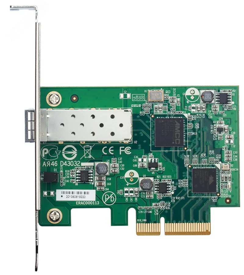Адаптер сетевой 10 Gigabit Ethernet d-link dxe-810s/b1a