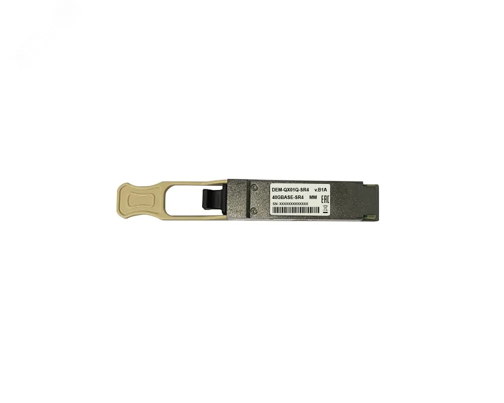 Трансивер QSFP+ с 1 портом 40GBase-LR4, до 10 км d-link qx10q-lr4/b1a