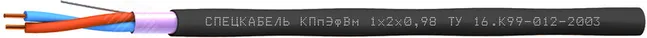 Кабель КПпЭфВм 1х2х0.98 спецкабель 3352