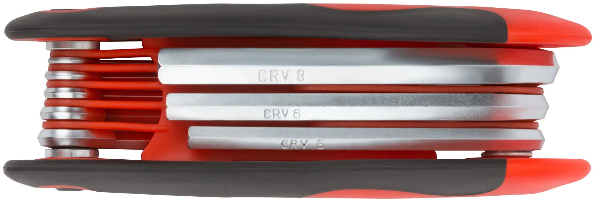 Ключи шестигранные CrV 8 шт(1.5-8 мм) складные