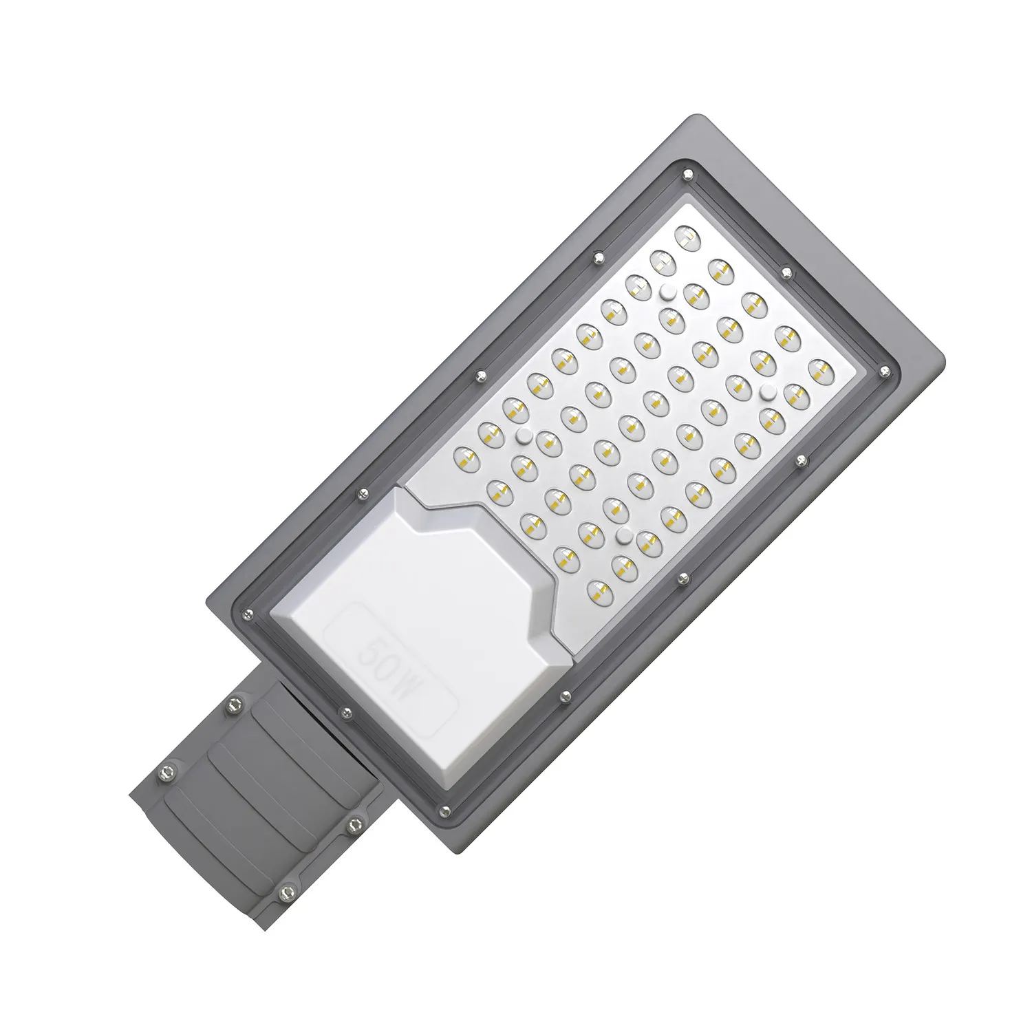 Светильник светодиодный уличный консольный LED ДКУ 50 Вт 5000 Лм 3000К IP65 190-250 В КСС Ш 355х155х57 мм Avenue