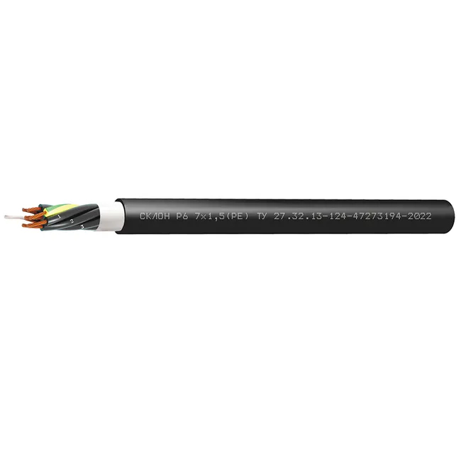 Кабель монтажный для робототехники СКЛОН Р6 10х2.5