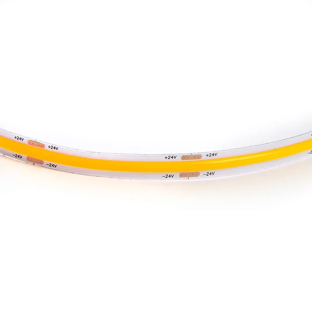 Лента светодиодная LEDх512/м COB 5м 12w/m 24в 3000К