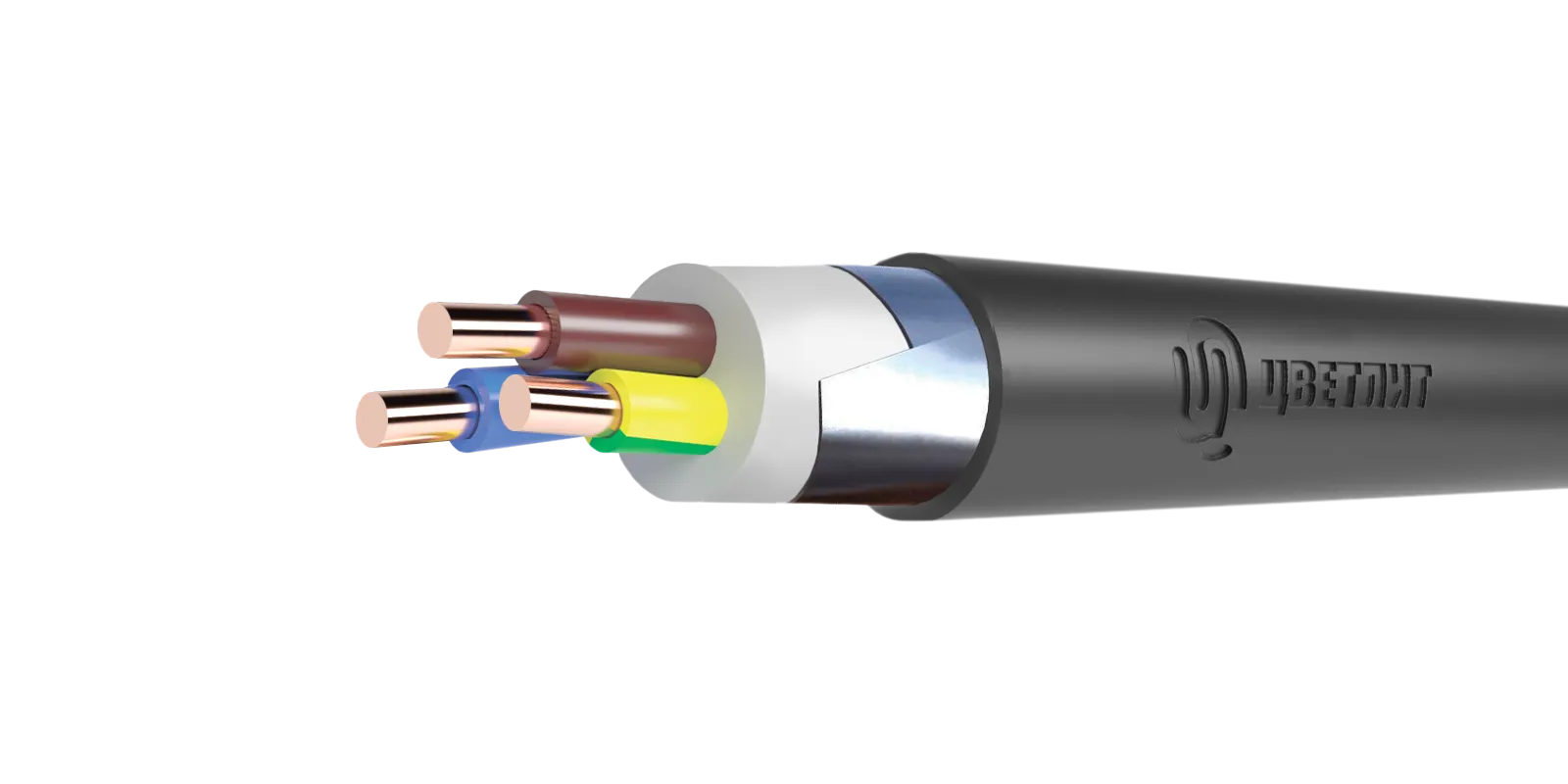 Кабель силовой ПвБШв 3х120мс(N,РЕ)-1 ТРТС