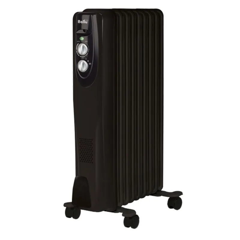 Радиатор масляный Classic black BOH/CL-09BRN 2000 9 секций ballu нс-1050889