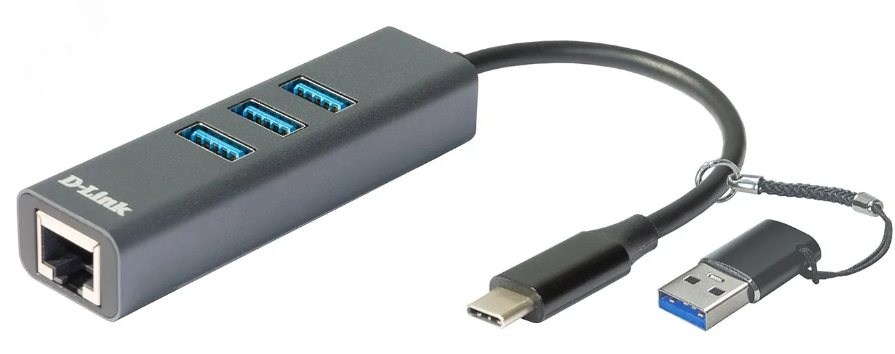 Адаптер сетевой d-link dub-2332/a1a