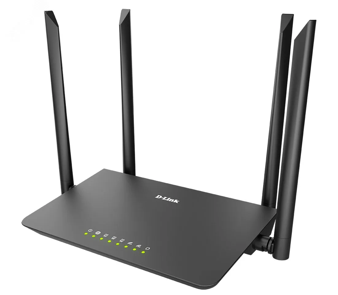 Роутер AC1200 Wave 2 1хWAN, 3хLAN до 1167 Мб/с, 2.4-5 ГГц, MU-MIMO