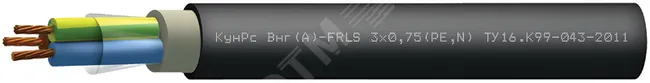 Кабель КунРс Внг(А)-FRLS 2х1.5 (N) спецкабель 16880