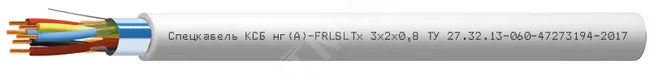Кабель КСБнг(А)-FRLSLTx 2х2х0.64 спецкабель 22419