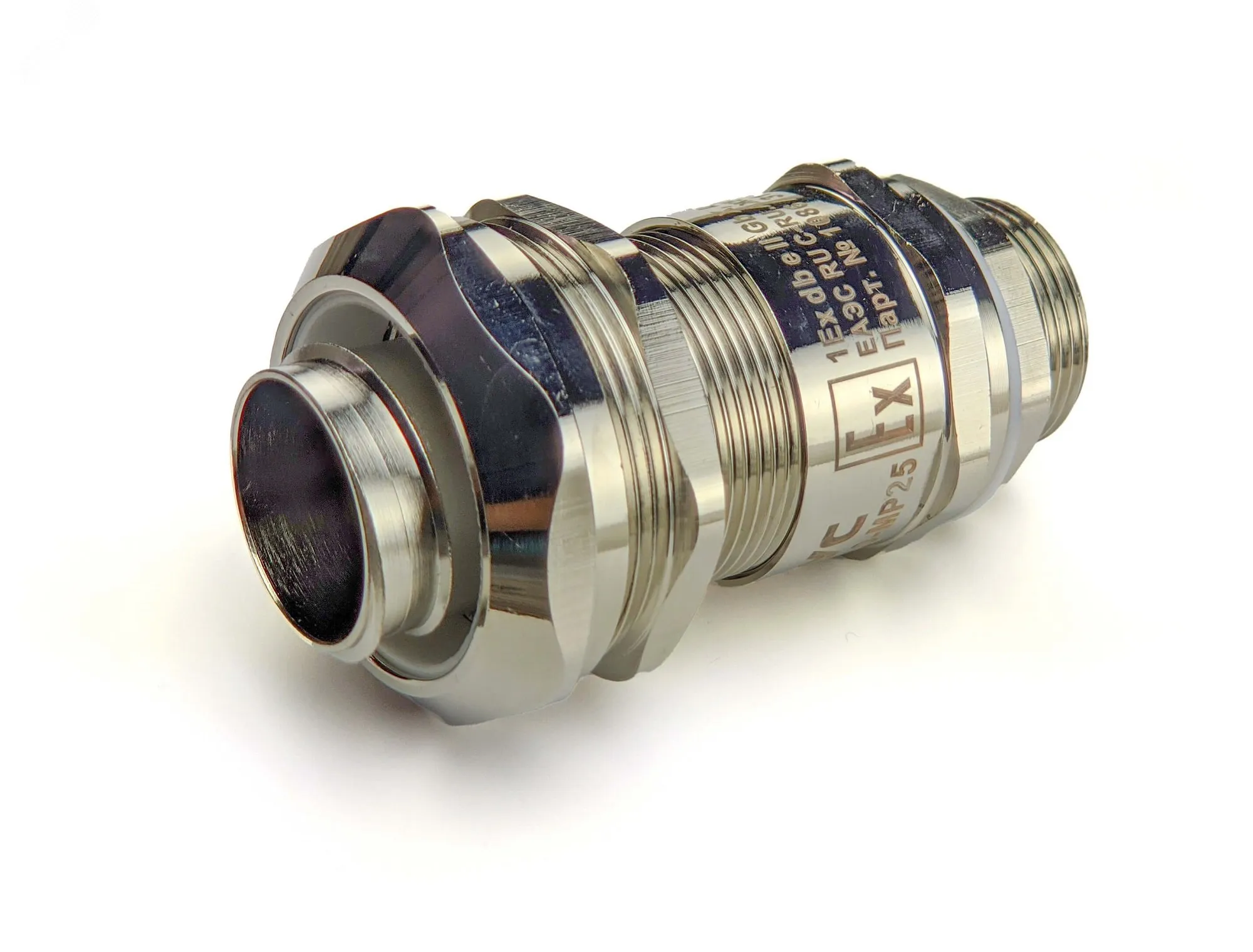 Ввод кабельный Ех ВКВМР-НР-М25-20-МР25 1Ex db e II Gb X ГОФРОМАТИК