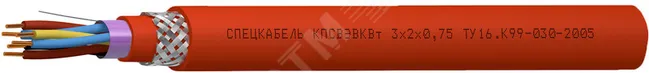 Кабель КПСВЭВКВт 1х2х0.75 спецкабель 16452