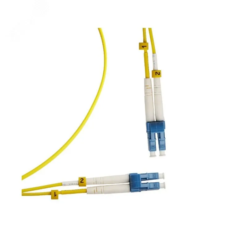 Шнур оптический (патч-корд) duplex LC-LC 9/125 sm 0.5м LSZH