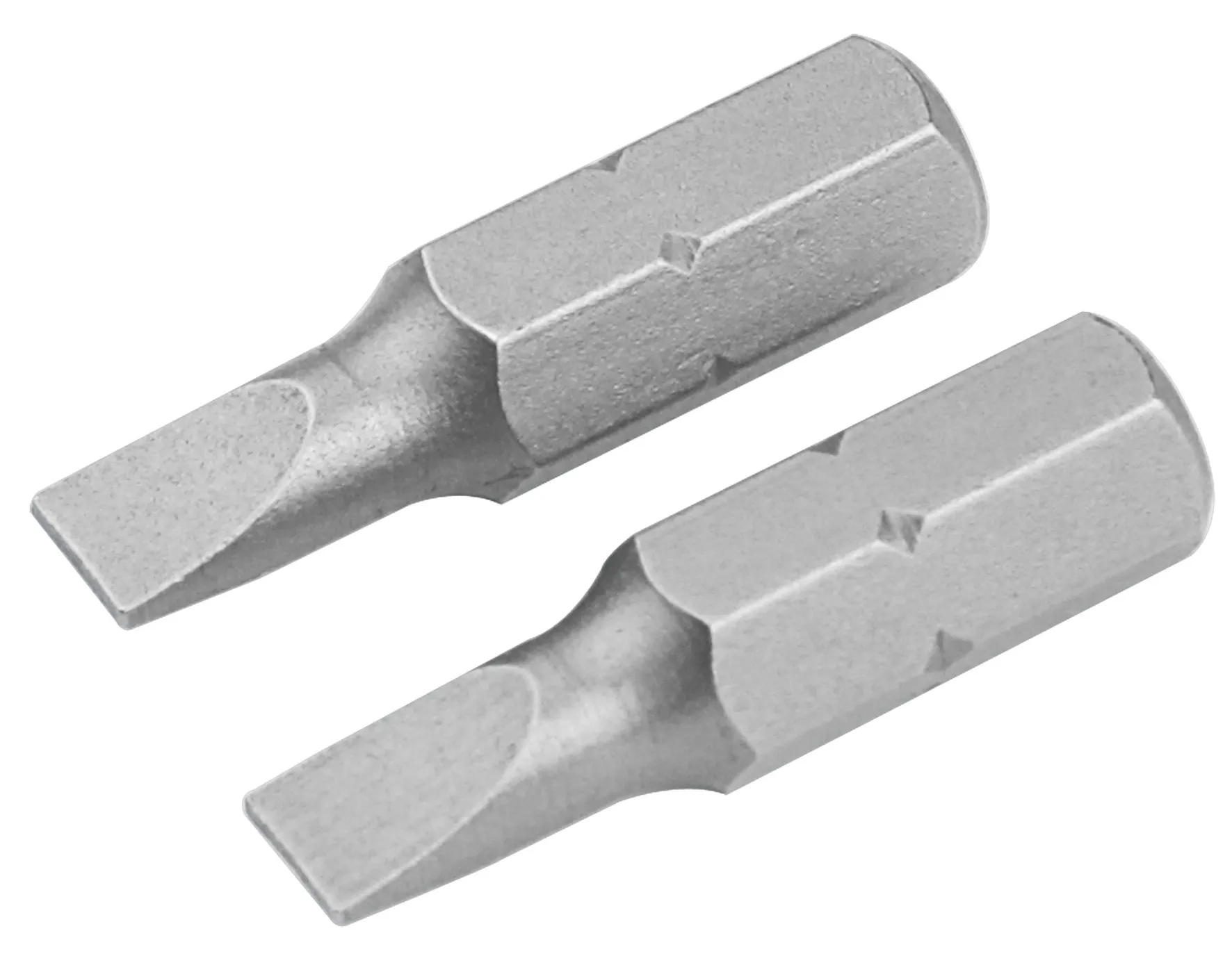 Набор вставок (бит) торцевых 1/4'', Slotted, 4,5х0,6 мм, 25 мм, 2 предмета