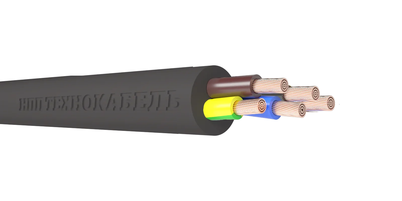 Провод ПВСнг(А)-LS 5х2,5 ч ТРТС
