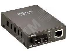 Медиаконвертер 1хSC, 1хRJ45, Tx:1310/Rx:1310, до 30 км d-link 129051