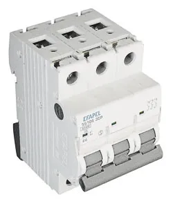 Efapel 55110 3CP Выключатель автоматический МСВ 3Р 4,5kA - C - 10A
