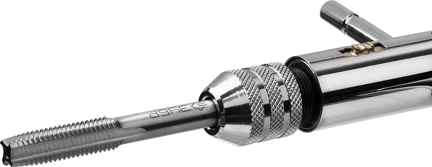 Метчикодержатель с храповым механизмом и реверсом M3- M10