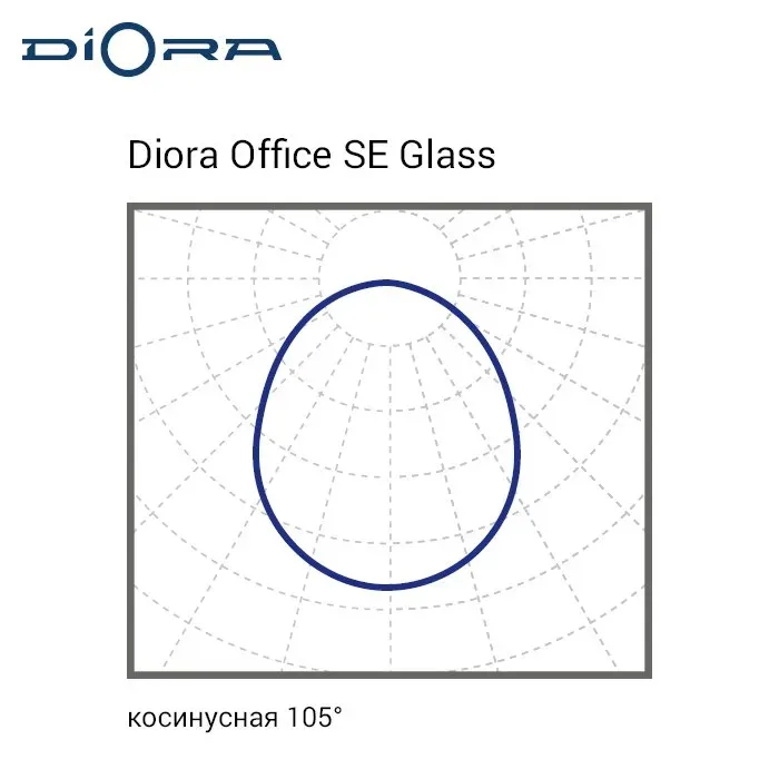 Светильник Office SE Glass 20/2700 opal 6K