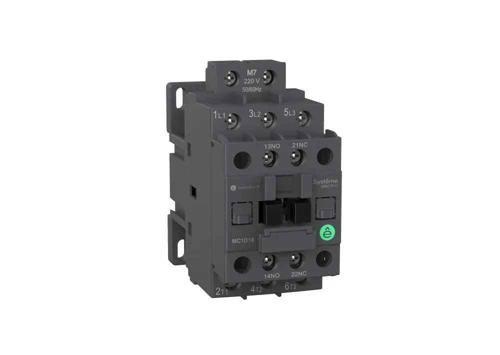 КОНТАКТОР MC1D 3P 18A НО+НЗ 220VDC