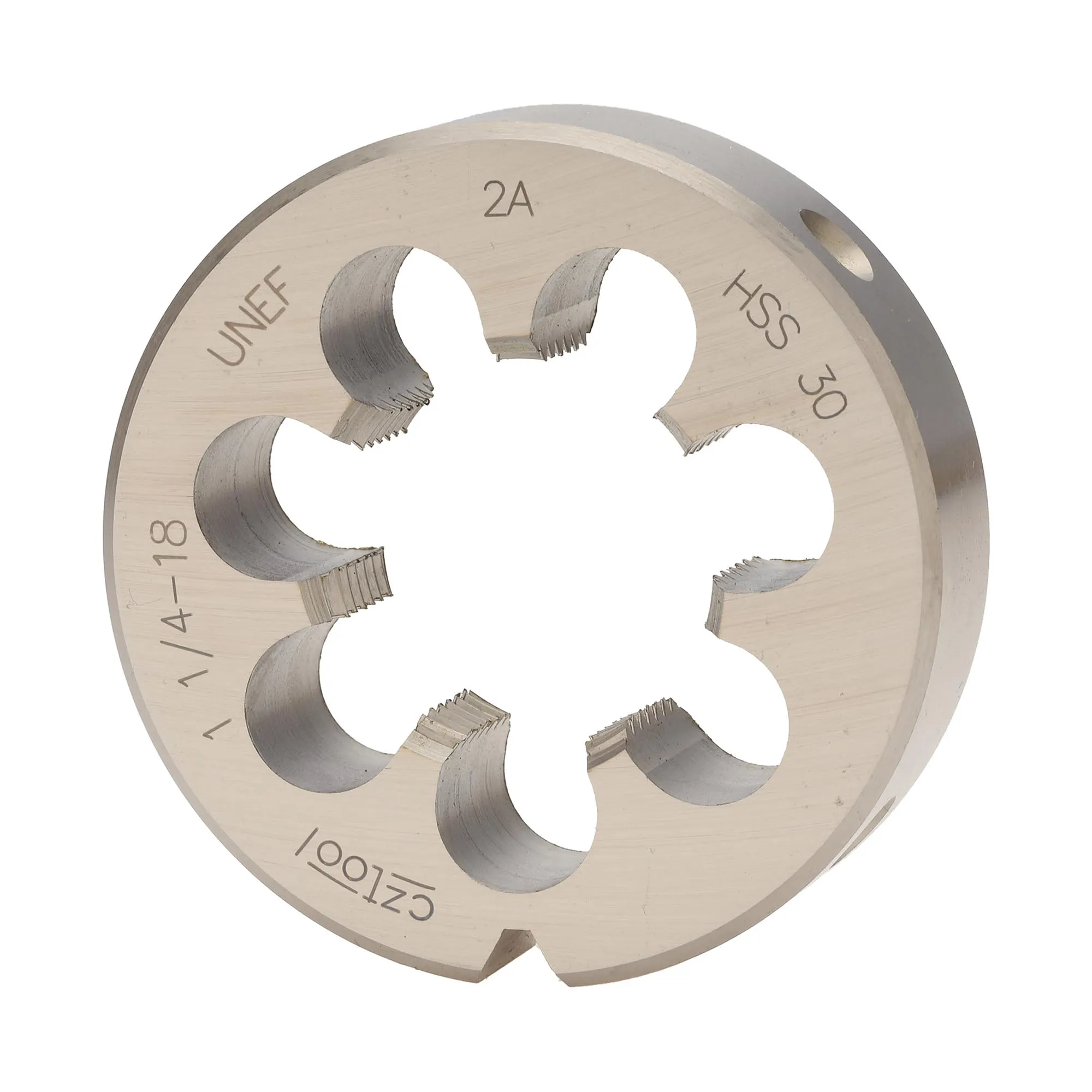 Плашка 1,1/4'' -18-UNEF DINEN22568 HSS 2A 60 градусов 65x18мм (CzTool)