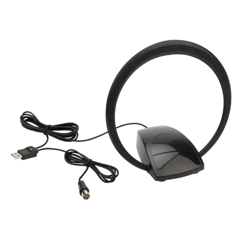 Антенна комнатная Активная с USB питанием д/цифр.телевидения DVB-T2 Ring-51,