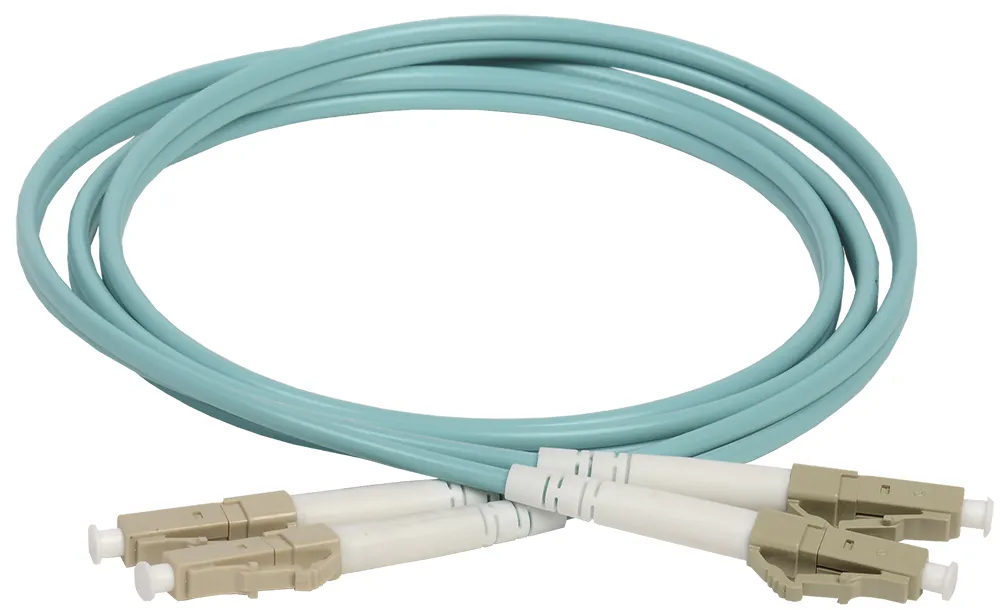 Патч-корд оптический 50/125 (OM3) LC/UPC-LC/UPC (Duplex) 1м