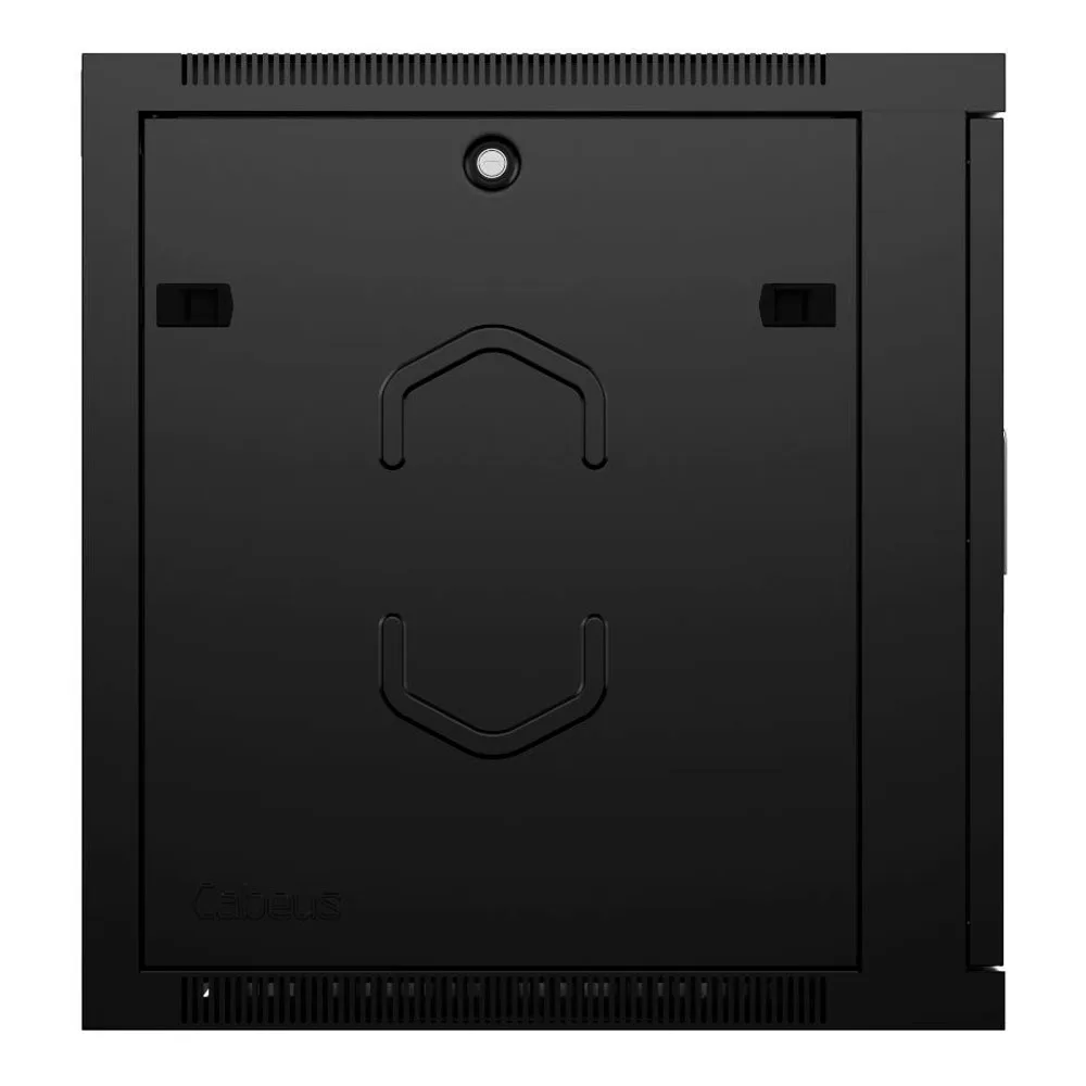 Cabeus SH-05F-12U60/45m-R-BK Шкаф телекоммуникационный настенный разобранный 19